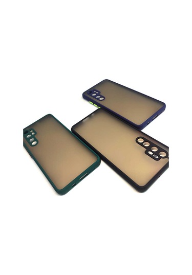 Xiaomi Mi Note 10 Lite Kılıf Zore Hux Kapak Lila
