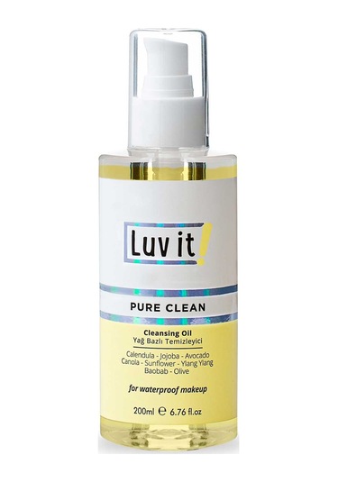 Luvit Bitkisel İçerikli Yağ Bazlı Makyaj Temizleyici 200 ML
