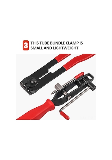 Symbee Çelik Kafes Klips Ve Demontaj Pliers Seti - Kaymazsız Kollü Boru Klips Aracı Kırmızı/mavi Rastgele