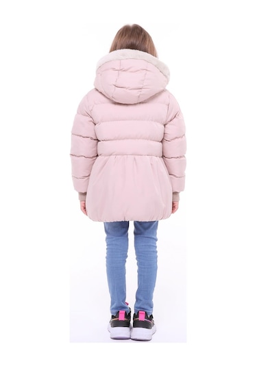 Benitto Kids Kız Bebek Çocuk Mont 51284-pembe Pembe