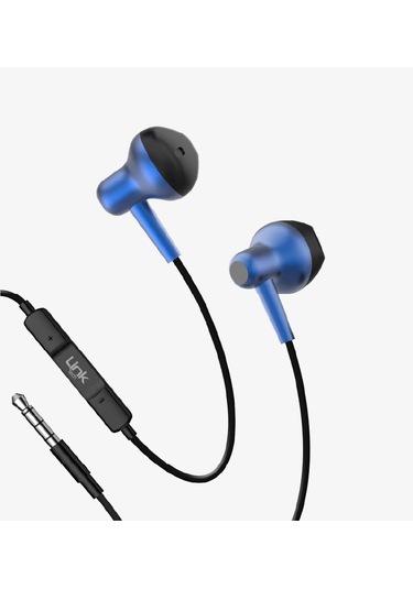 Linktech Süper Bass Kablolu Kulaklık , Linktech H677 Siyah Mikrofonlu Metal Kablolu Kulaklık , Premi Universal