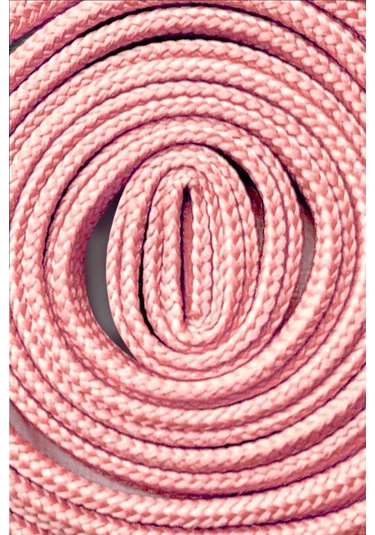 Pembe 1 Cm Kalınlığında 1 Çift Yassı Spor Ayakkabı Bağcığı Pembe