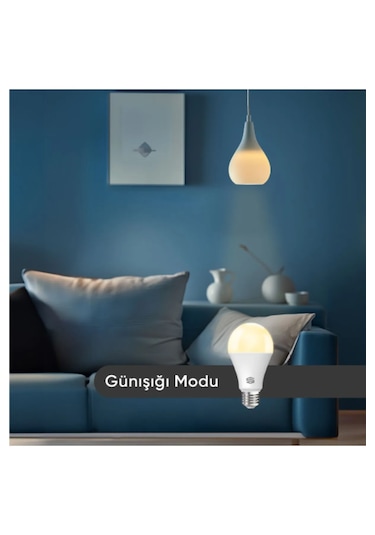 Şımart Akıllı RGB Led Wi-Fi Ampul Gün Işığı/Beyaz - Akıllı Lamba