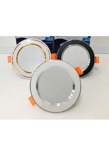 Garra 7 W 3 Renk Yanan Sıvaaltı Cob Led Kasa Spot Gömme Tavan Armatürü GR-3renk