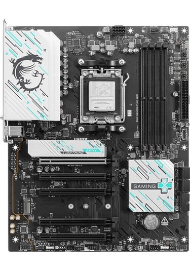 Msı B840 Gamıng Plus Wıfı Am5 Ddr5 8000 Oc Mhz Atx Gaming Oyuncu Anakart