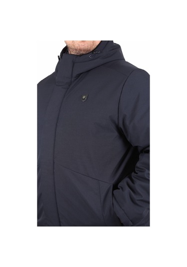 Starbattal Erkek Büyük Beden Kapüşonlu Mont Lujo 2504 Lacıvert Lacivert