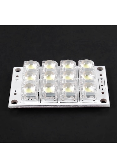 Dc 3v 5v 1w Beyaz Led Board Modül 12 Adet Led Masa Gece Lambası