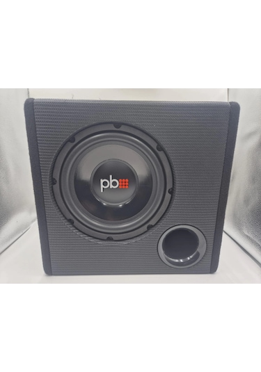 Powerbass Kabin Bass 25cm - Powerbass Ps-10 Kabinli Subwoofer - 25 Cm Pro Kabinli Bass