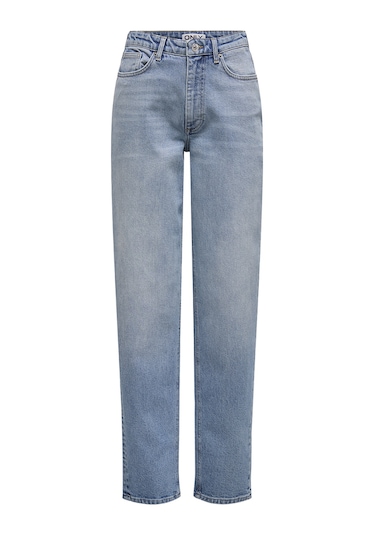 Only Bayan Kot Pantolon 15341427 Açık Mavi Açık Mavi
