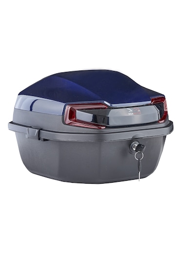 Motosiklet Çantası 33 Litre Metalik Lacivert