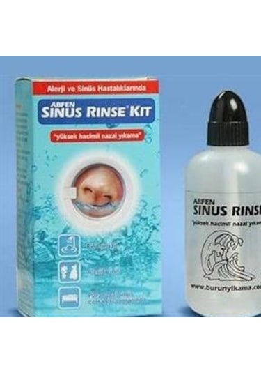 Abfen Sinus Rinse Kit Yüksek Hacimli Nazal Yıkama 25 x 240 ML