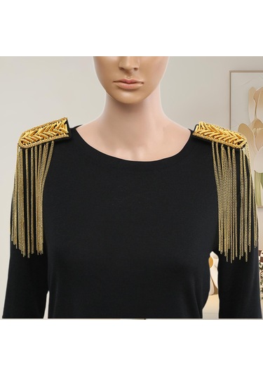 Suntek Festival Partisi Gençler Için 2 Adet Püskül Altın Altın