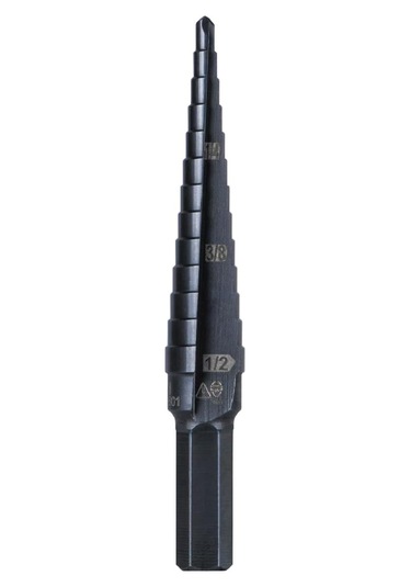Klein Tools Ktsb01 Kademeli Matkap Ucu Çift Oluklu 1, 1/8 Ila 1/