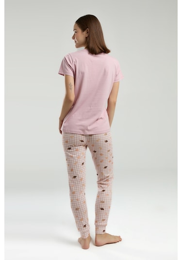 Rolypoly Kadın Pembe Pijama Takımı Rp3587-s-v1 Pembe