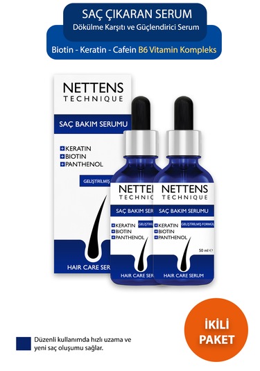 Nettens Hair Saç Serumu 2 X 50 Ml