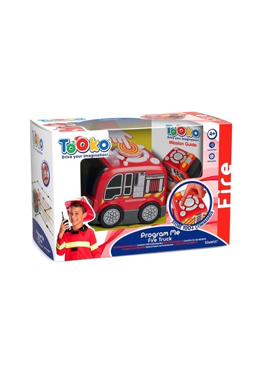 Silverlit Tooko Programlanabilen İtfaiye Aracı Oyun Seti