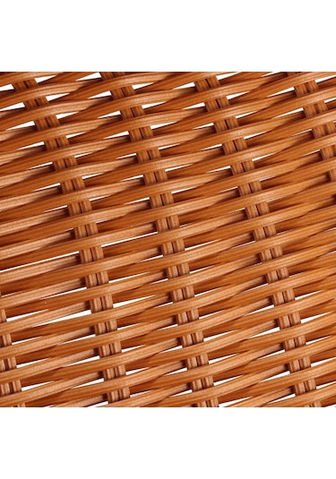 Sones A1744 Rattan Sepet Gıda Meyve Saklama Sepeti Dikdörtgen Meyve Tabağı, Boyut: Ekstra Büyük Diğer