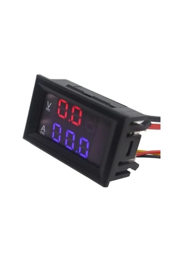 Dijital Voltmetre Ve Ampermetre, Dc 100v 10a