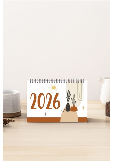 Bohoo Tasarım 2026 Masa Takvimi Pytktkv022
