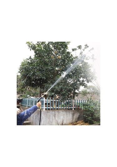 Suitu R-2383 Yüksek Basınçlı Püskürtme Tabancası Sulama Seti 7.5M Gümüş