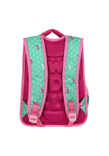 Waddell Lisanslı Mint Yeşili Unicorn Desenli İlköğretim Okul Sırt Çantası