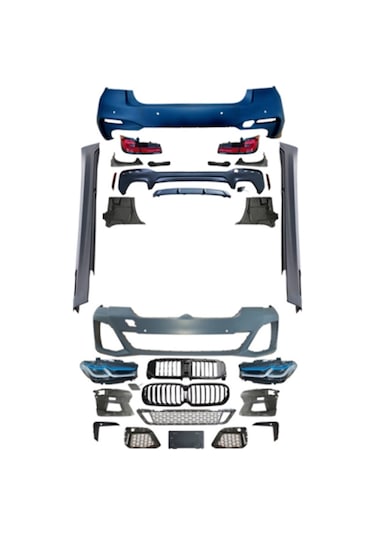 Autogp Bmw G30 Lci Mtech Body Kit Dönüşüm Seti Komple 2017 / 2020 Agp-sm-bmg30lc