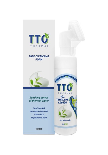Tto Termal Çay Ağacı Yağlı Yüz Temizleme Köpüğü 2 x 200 ML