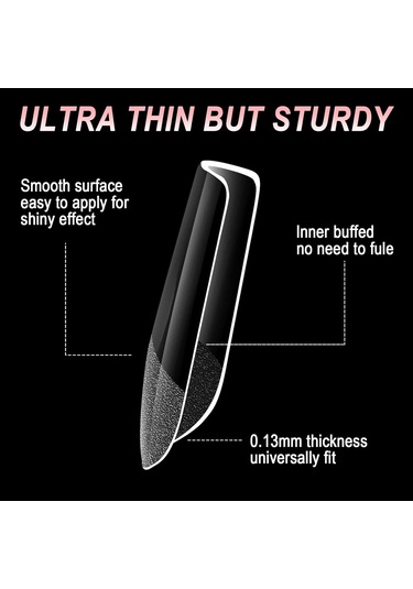 Skycity Matte Tırnak Uçları: Doğal Tırnaklarınıza Mükemmel Uyum, Kolay Kullanım Ve Çok Yönlü Tasarım