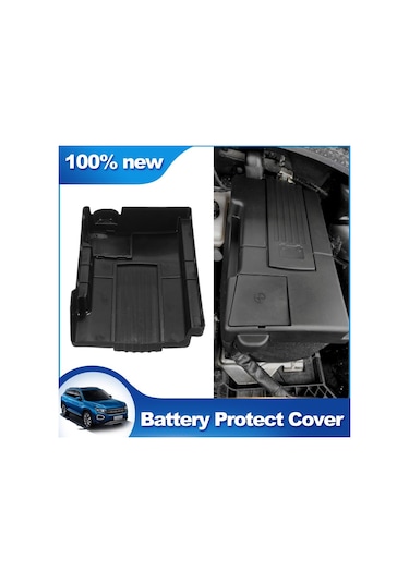 Araba Motoru Akü Koruma Kapağı Pozitif Negatif Elektrot Su Geçirmez Toz Geçirmez Kapağın Değiştirilmesi