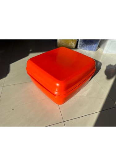 Motosiklet Servis Kurye Çantası Midi Box Turuncu 110 Litre Turuncu