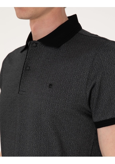 Pierre Cardin Erkek Siyah Tişört 50306859-vr046 Siyah