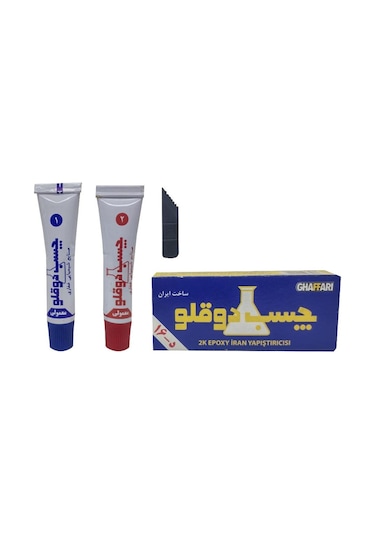 3 Adet Çift Karışım Soğuk Kaynak Macun Yapıştırıcı 21 Gr Ghaffari