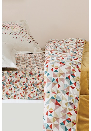 Puffy Eliot Çift Kişilik Triola Uyku Seti - Sarı