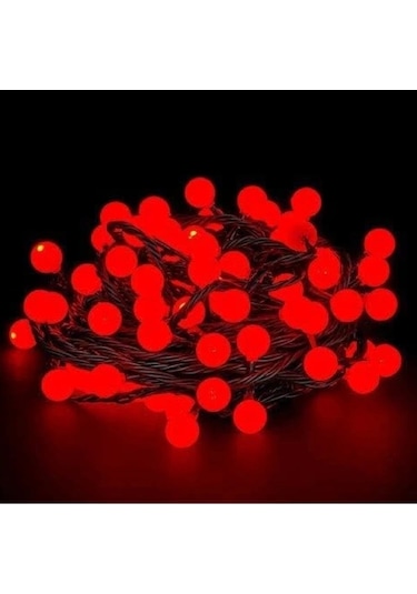 Vexor 5m 28 Led Kırmızı Işık Siyah Kablo Fişli Diğer