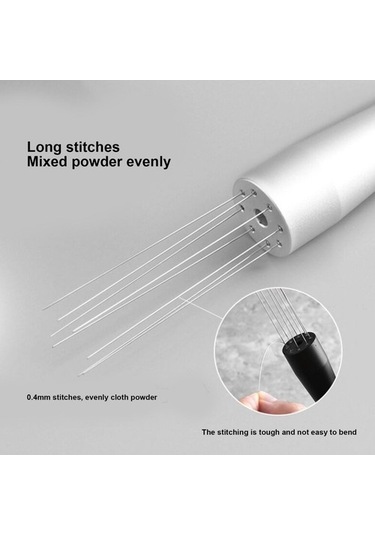 Metabagua Espresso Kahve Karıştırma Iğnesi Kahve Sabotaj Dağıtıcısı A W86yee Renkli