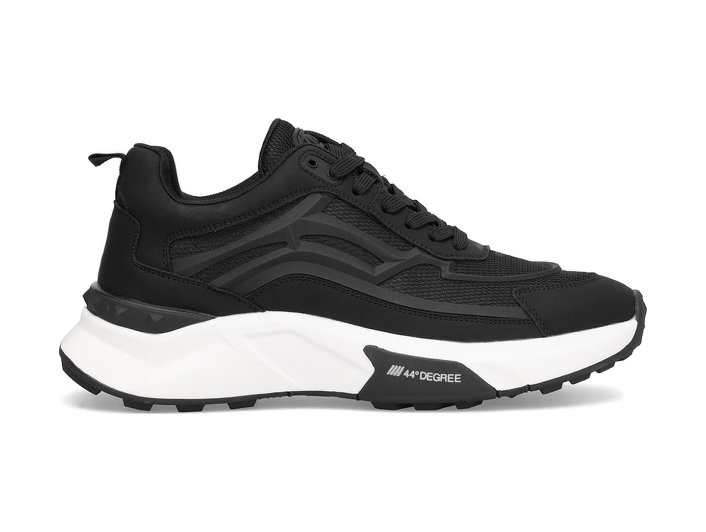 Humtto 22643 Erkek Klasik Sneaker Siyah Siyah