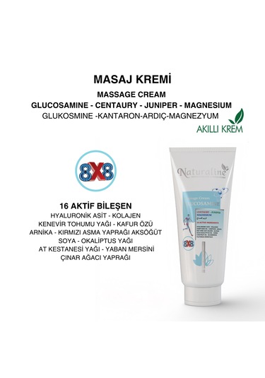 Naturaline Glukosaminli Masaj Kremi 100 ML