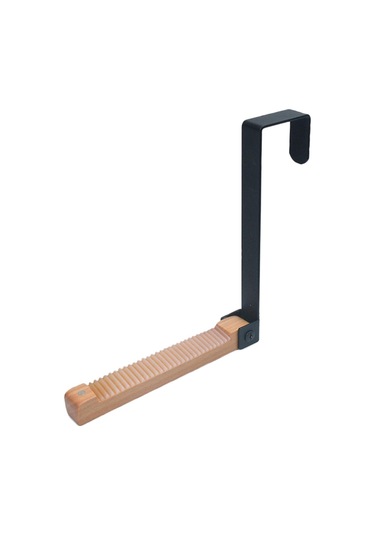 Suntek Üzerinde Katlanabilir Portatif Kapı Kancası Siyah Çok Renkli