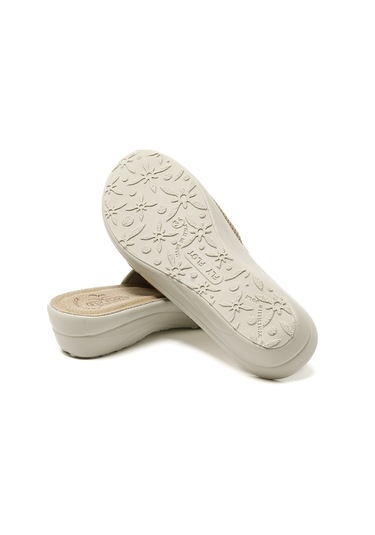 Terlik Kadın Diğer T4 413 Fe Fly Flot Slipper 6009-beige Bej
