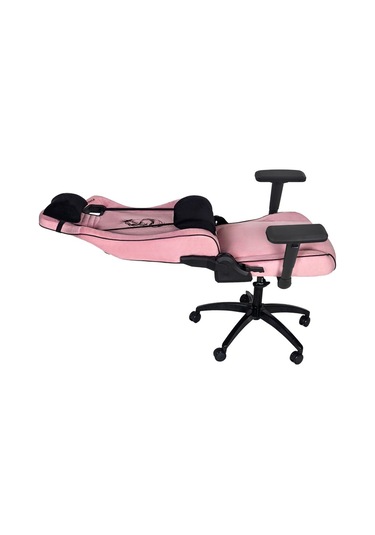 Pro Ayak Uzatmalı Kol Pedli Maximus Pembe Oyuncu Koltuğu Pembe