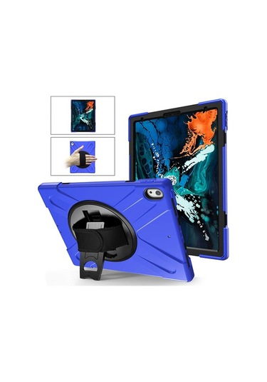 Duxweel Apple Uyumlu iPad  Pro 12.9 3 Katmanlı Standlı Zırh Kılıf