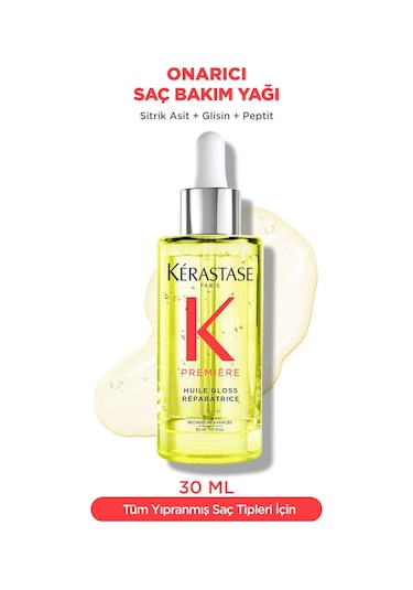 Kerastase Premiere Huile Gloss Réparatrice Yoğun Parlaklık Veren Onarıcı Saç Bakım Yağı 30 ML 30 ML