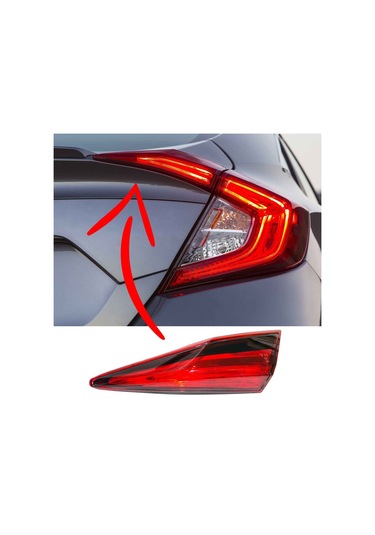 Honda Civic Fc5 Sedan Bagaj İç Stop 2017 2021 Sağ