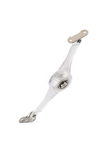 Kalkar / Düşer Mobilya Kapak Makası Şeffaf Plastik, Cırcırlı Dolap Pistonu Şeffaf