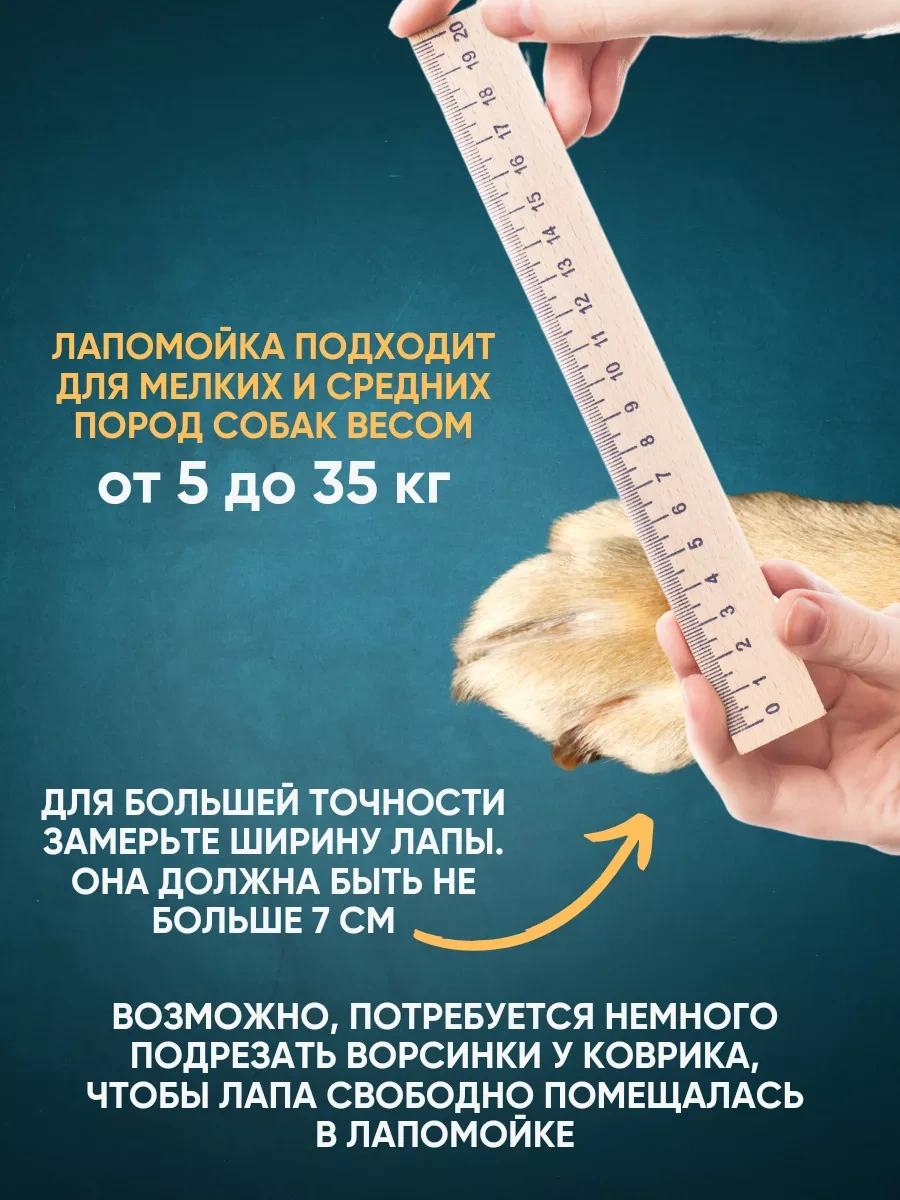 Anticarapki Taşınabilir Köpek Pati Yıkama Tutucu 8187841