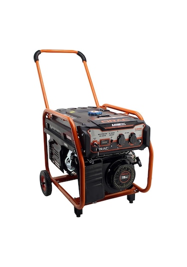 Orac OJ8000E 6.5 Kw Marşlı Monofaze Benzinli Jeneratör