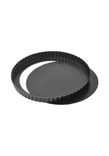 Kaiser Delicious Ayarlanabilir Taban Tart Kalıbı 28 CM Siyah