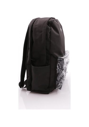 Slazenger 24039 Pvc Detaylı Black Sırt Çantası Siyah