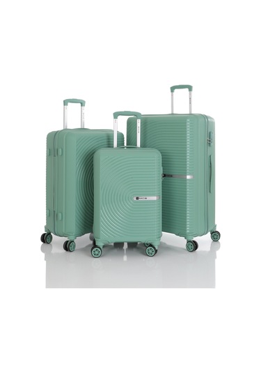 Mçs Üçlü Polipropilen Valiz Seti V374 S21yy1000006-set 10426 Su Yeşili