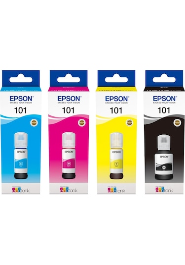 Epson 101 Serisi 4Lü Mürekkep Seti